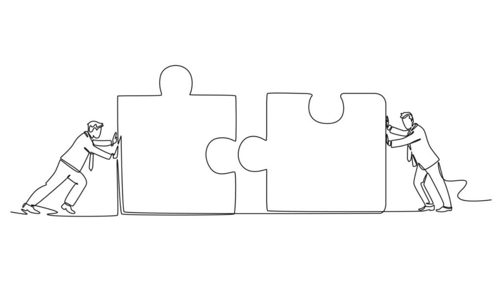 Business Puzzle Pieces